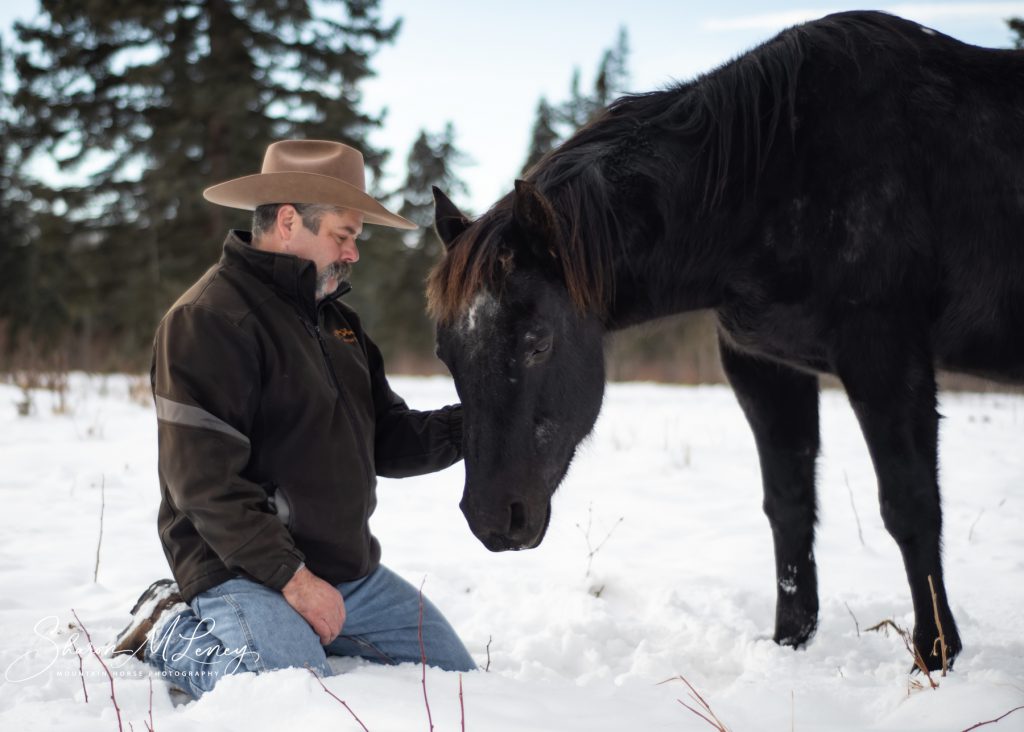 scott and his horse, Ty