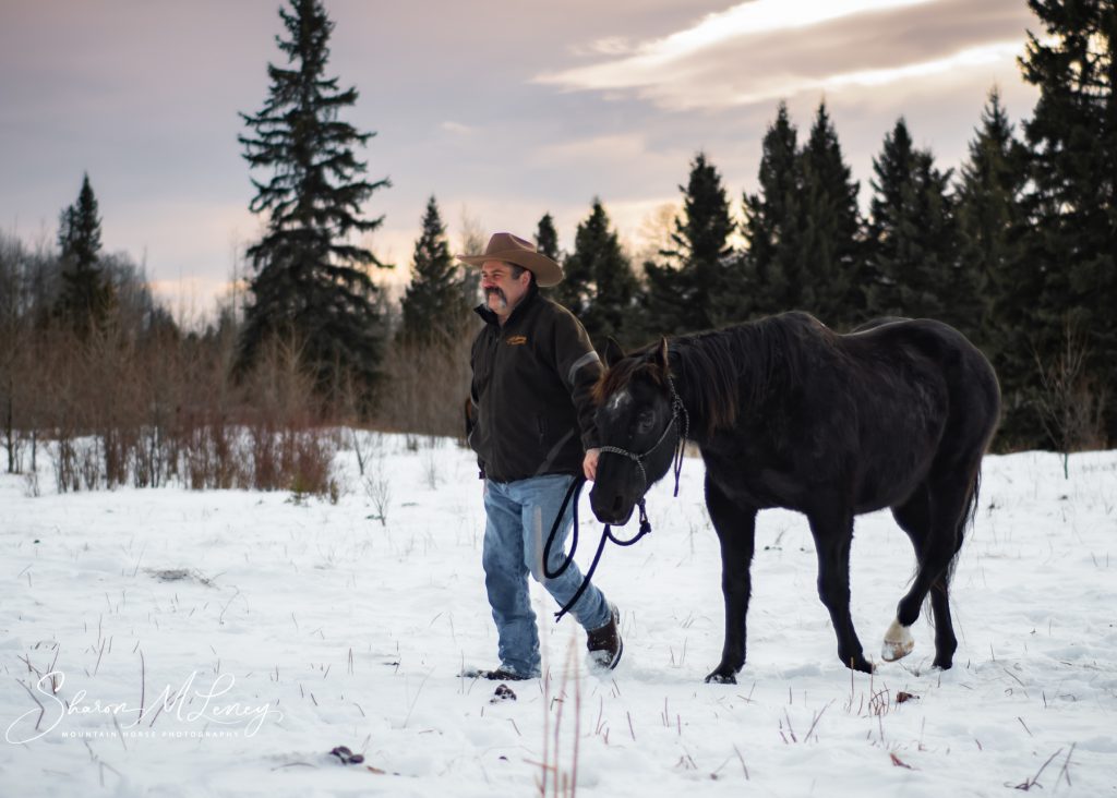 scott and his horse, Ty